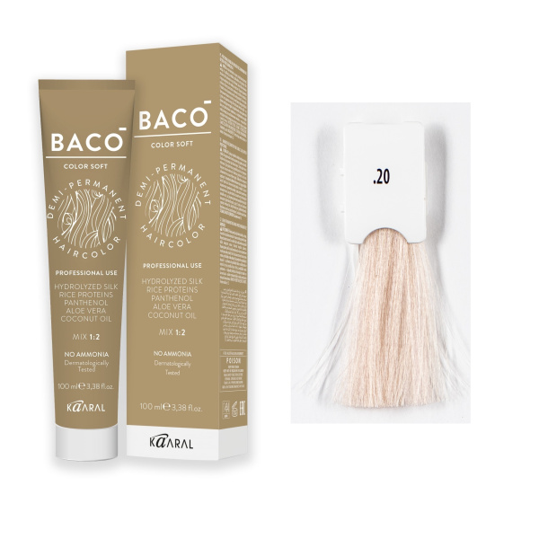 Kaaral Baco Color Soft Крем-краска для волос /22 интенсивный фиолетовый, 100мл