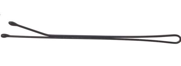 Невидимки Dewal прямые 70 мм (40 шт) черные