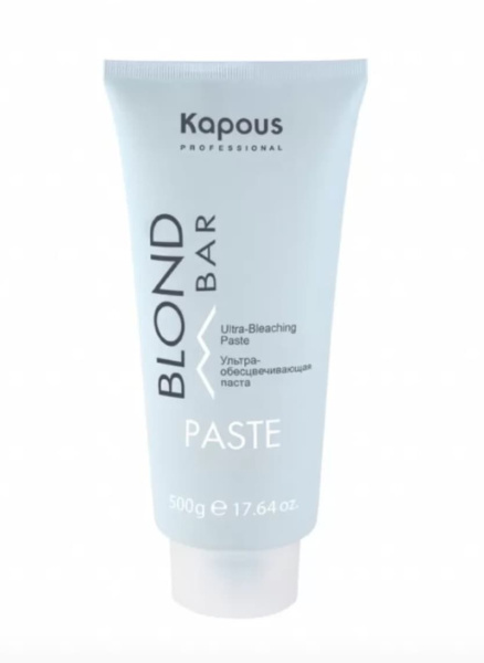 Kapous Professional Ультра-обесцвечивающая паста с антижелтым эффектом Blond Bar 500гр