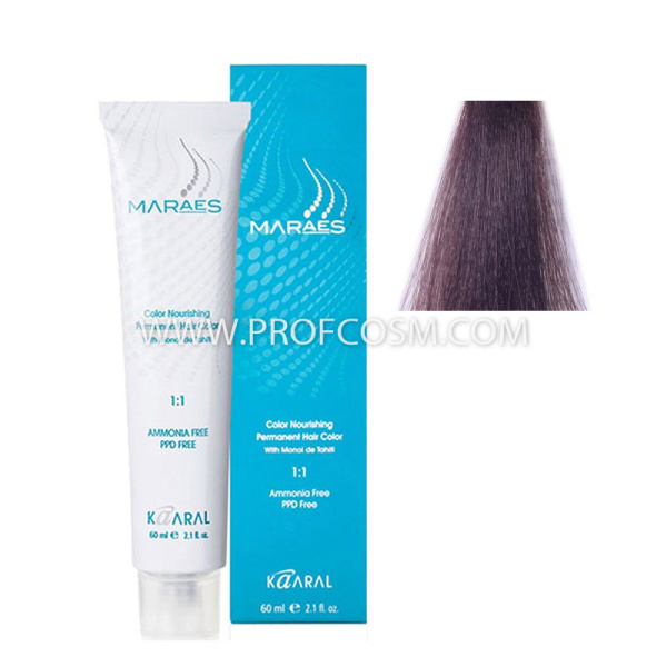Краситель для волос Kaaral Maraes Nourishing Permanent Hair Color 6/0 темный блондин, 60мл